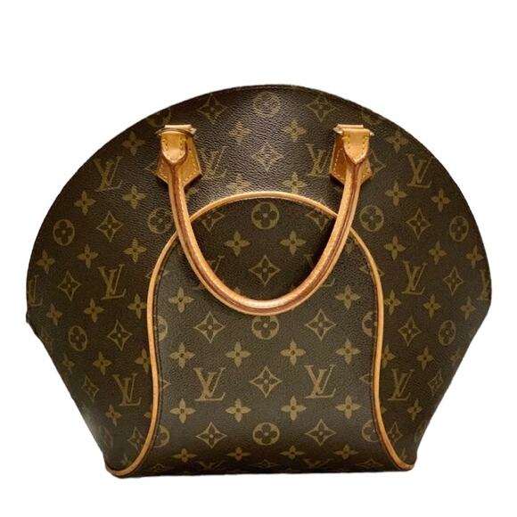 Louis Vuitton Monogram Ellipse PM Handbag Purse Tote Top Handle Bag - Picture 1 of 16